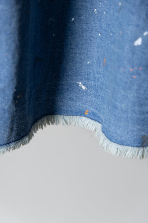 別注【KUON】"Painting Denim Sashiko Shirket"