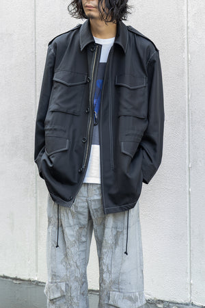 【SHEIK YERBOUTI】"Silk Habutae Field Jacket"