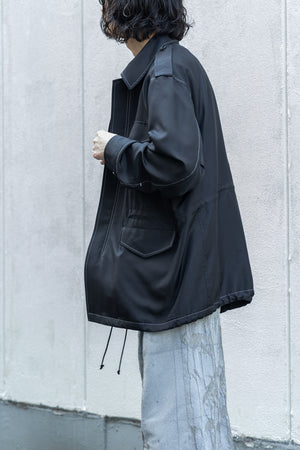 【SHEIK YERBOUTI】"Silk Habutae Field Jacket"