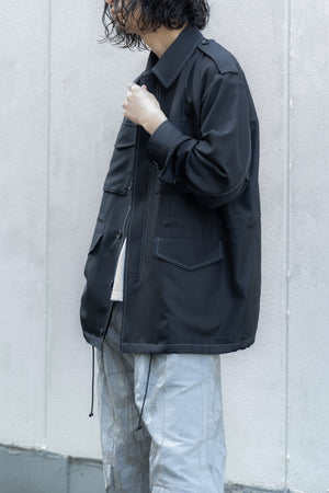 【SHEIK YERBOUTI】"Silk Habutae Field Jacket"