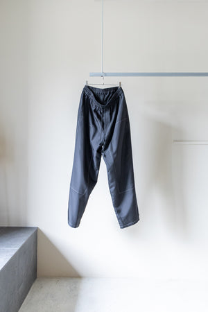 【SHEIK YERBOUTI】"Silk Habutae Double-Knee Easy Trousers"