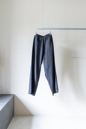 【SHEIK YERBOUTI】"Silk Habutae Double-Knee Easy Trousers"