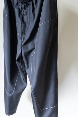 【SHEIK YERBOUTI】"Silk Habutae Double-Knee Easy Trousers"