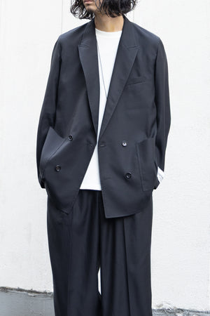 【SHEIK YERBOUTI】"Viyella Double-Breasted Jacket"