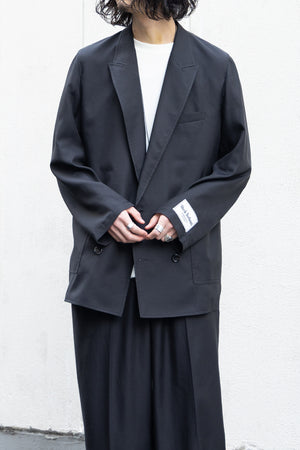 【SHEIK YERBOUTI】"Viyella Double-Breasted Jacket"