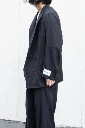【SHEIK YERBOUTI】"Viyella Double-Breasted Jacket"