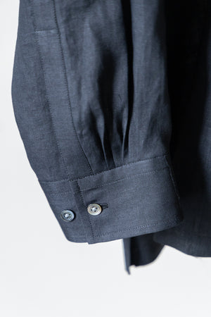 【SHEIK YERBOUTI】"Hemp Open-Collar LS Shirt"
