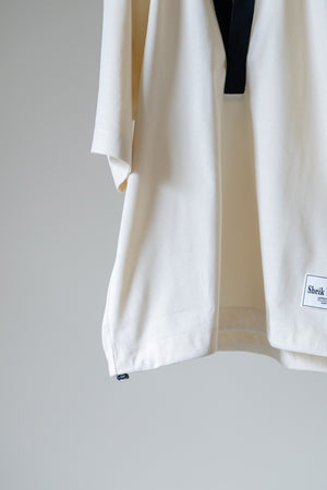 【SHEIK YERBOUTI】"Knitted Collar Shirt"