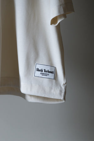 【SHEIK YERBOUTI】"Knitted Collar Shirt"