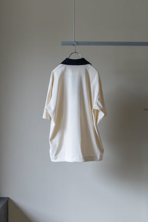 【SHEIK YERBOUTI】"Knitted Collar Shirt"