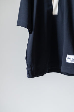 【SHEIK YERBOUTI】"Knitted Collar Shirt"