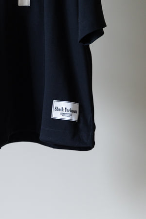 【SHEIK YERBOUTI】"Knitted Collar Shirt"