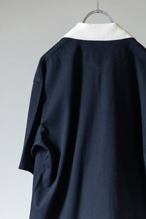 【SHEIK YERBOUTI】"Knitted Collar Shirt"