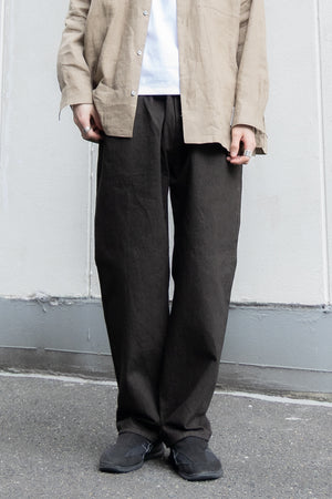 【YOKO SAKAMOTO】"5 POCKET EASY PANTS"(KAKISHIBU)