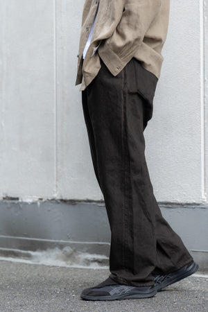 【YOKO SAKAMOTO】"5 POCKET EASY PANTS"(KAKISHIBU)