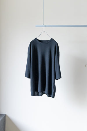 【CURLY&Co.】"PRIME WOOL WAFFLE TEE"