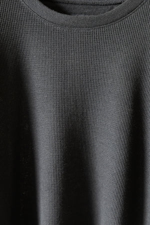 【CURLY&Co.】"PRIME WOOL WAFFLE TEE"