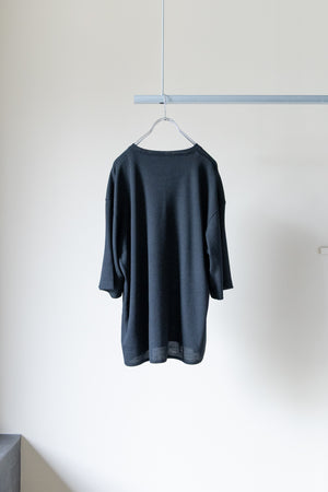 【CURLY&Co.】"PRIME WOOL WAFFLE TEE"