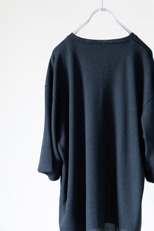 【CURLY&Co.】"PRIME WOOL WAFFLE TEE"