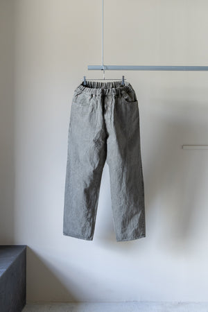 【YOKO SAKAMOTO】"5 POCKET EASY PANTS"(MUGWORT)