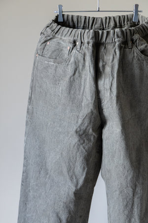 【YOKO SAKAMOTO】"5 POCKET EASY PANTS"(MUGWORT)