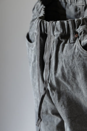【YOKO SAKAMOTO】"5 POCKET EASY PANTS"(MUGWORT)