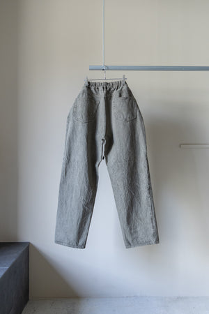 【YOKO SAKAMOTO】"5 POCKET EASY PANTS"(MUGWORT)