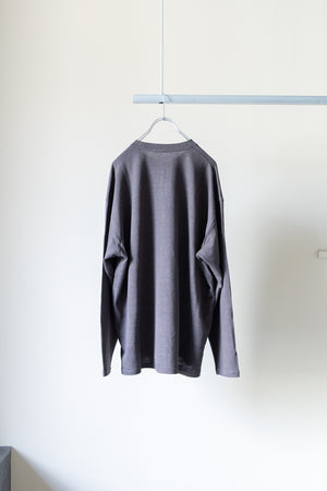 【YOKO SAKAMOTO】"HEMP L/S T-SHIRT"