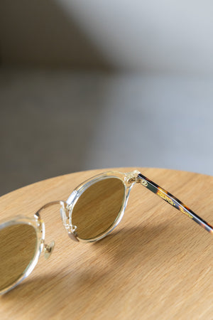 【GLITCH】"GLASTON CROWN PANTO SUNGLASSES"