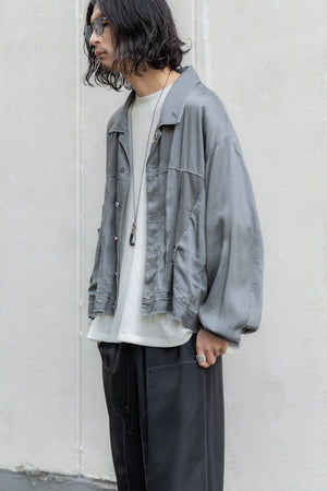 【Licht Bestreben】"Pigment Dyed Cupra Carpenter Jacket"