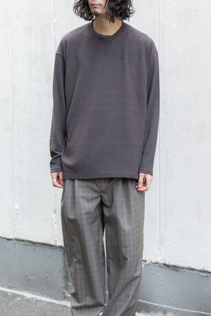 【YOKO SAKAMOTO】"HEMP L/S T-SHIRT"