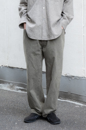 【YOKO SAKAMOTO】"5 POCKET EASY PANTS"(MUGWORT)