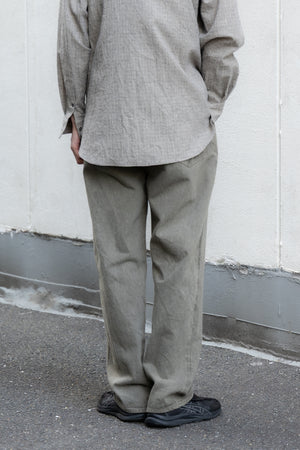 【YOKO SAKAMOTO】"5 POCKET EASY PANTS"(MUGWORT)