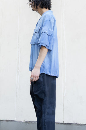 [THE JEAN PIERRE] "Fade Silk Beta SS Shirt"