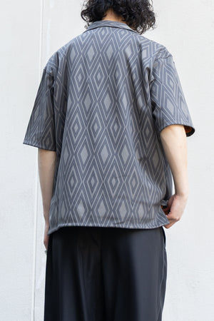 【CURLY&Co.】"TRIBAL ARGYLE SHIRT JACKET"
