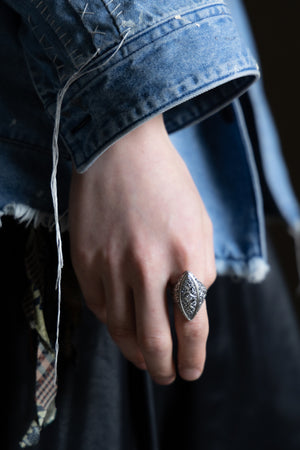 【GEROCHRISTO】"Mediterranean Marquise Shape Ring"