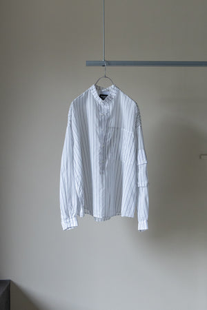 【THE JEAN PIERRE】"Super Fine Silk Cotton Tech Pullover Shitrt"