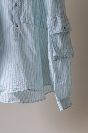 【THE JEAN PIERRE】"Super Fine Silk Cotton Tech Pullover Shitrt"