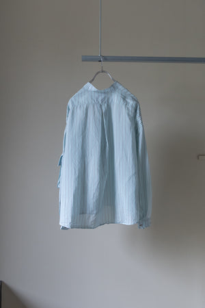 【THE JEAN PIERRE】"Super Fine Silk Cotton Tech Pullover Shitrt"