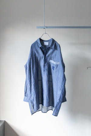 【nuterm】"Long P/O Shirt"