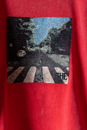 【THE JEAN PIERRE】"PHOTO EMB SS TEE"