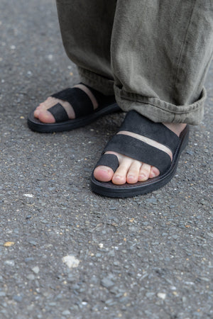 【NORIEI】"LOOP SANDAL (SUEDE)"