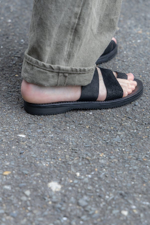 【NORIEI】"LOOP SANDAL (SUEDE)"