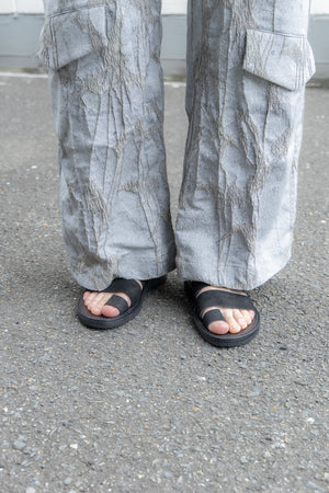【NORIEI】"LOOP SANDAL (SUEDE)"