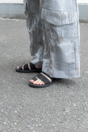 【NORIEI】"LOOP SANDAL (SUEDE)"