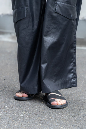 【NORIEI】"LOOP SANDAL (SUEDE)"