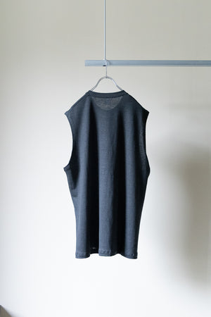 【YOKO SAKAMOTO】"HEMP SLEEVELESS TOP"