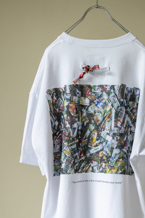 【TENHALF】"PAINTS T-SHIRT"