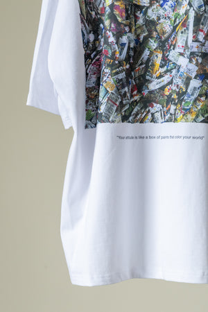 【TENHALF】"PAINTS T-SHIRT"