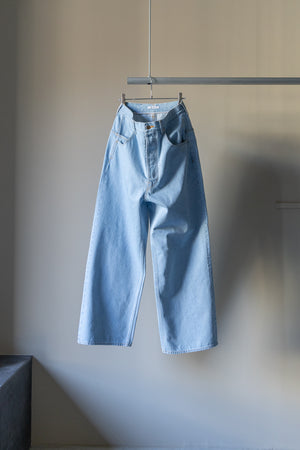 [SHEIK YERBOUTI] "Bleached denim trousers"